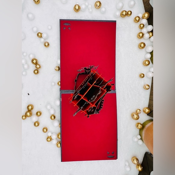 Haunted House Pop Up Card 3D Handmade - Picture 15 of 15